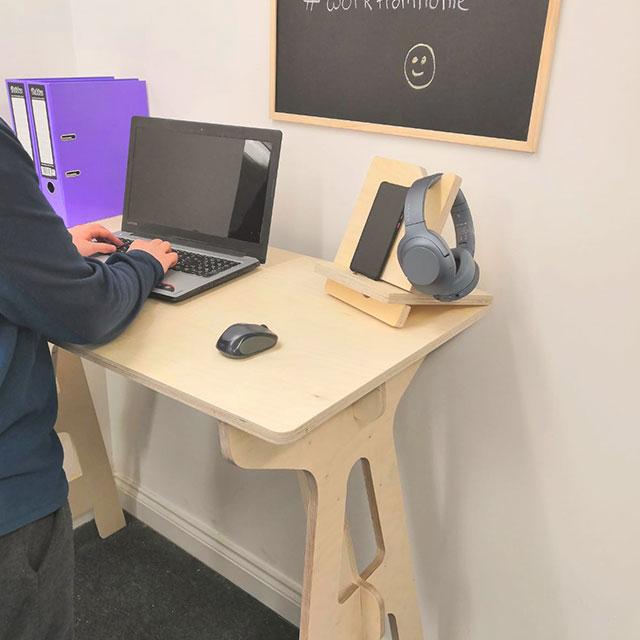 Buy Standing Desk Conversion Kit with FootFidget Footrest