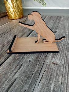 Dog Silhouette Stand