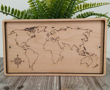 Load image into Gallery viewer, World Map Coin Holder
