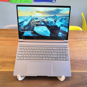 Laptop Stand in use